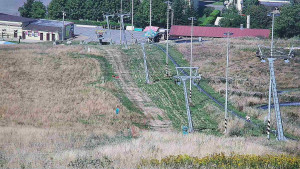 Skiareál Hlubočky - Horní část sjezdovky skiareálu Hlubočky - 15.8.2025 v 10:30