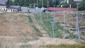 Skiareál Hlubočky - Horní část sjezdovky skiareálu Hlubočky - 15.8.2025 v 10:45