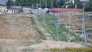 Skiareál Hlubočky - Horní část sjezdovky skiareálu Hlubočky - 15.8.2025 v 10:55