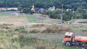 Skiareál Hlubočky - Horní část sjezdovky skiareálu Hlubočky - 12.9.2025 v 12:50