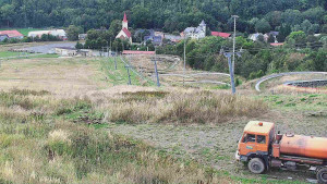 Skiareál Hlubočky - Horní část sjezdovky skiareálu Hlubočky - 12.9.2025 v 15:55