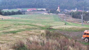 Skiareál Hlubočky - Horní část sjezdovky skiareálu Hlubočky - 29.9.2025 v 08:00