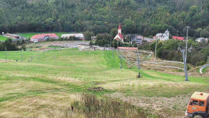 Skiareál Hlubočky - Horní část sjezdovky skiareálu Hlubočky - 29.9.2025 v 15:30