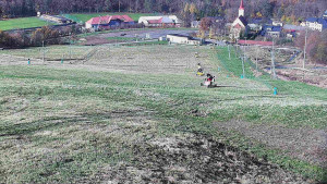 Skiareál Hlubočky - Horní část sjezdovky skiareálu Hlubočky - 31.10.2025 v 09:55 Skiareál Hlubočky - Horní část sjezdovky skiareálu Hlubočky - 31.10.2025 v 09:55