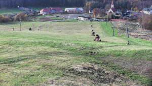 Skiareál Hlubočky - Horní část sjezdovky skiareálu Hlubočky - 31.10.2025 v 13:55 Skiareál Hlubočky - Horní část sjezdovky skiareálu Hlubočky - 31.10.2025 v 13:55