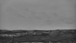 Horní část sjezdovky skiareálu Hlubočky