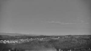 Skiareál Hlubočky - Horní část sjezdovky skiareálu Hlubočky - 18.11.2025 v 06:30