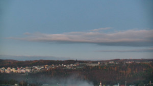 Skiareál Hlubočky - Horní část sjezdovky skiareálu Hlubočky - 18.11.2025 v 06:40