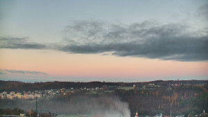 Skiareál Hlubočky - Horní část sjezdovky skiareálu Hlubočky - 18.11.2025 v 07:05