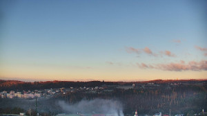 Skiareál Hlubočky - Horní část sjezdovky skiareálu Hlubočky - 18.11.2025 v 07:40