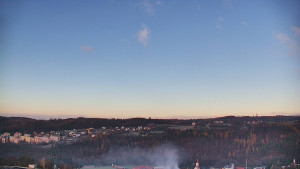 Skiareál Hlubočky - Horní část sjezdovky skiareálu Hlubočky - 18.11.2025 v 07:55