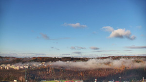 Skiareál Hlubočky - Horní část sjezdovky skiareálu Hlubočky - 18.11.2025 v 08:55