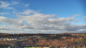 Skiareál Hlubočky - Horní část sjezdovky skiareálu Hlubočky - 18.11.2025 v 10:30