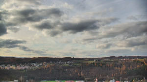 Skiareál Hlubočky - Horní část sjezdovky skiareálu Hlubočky - 18.11.2025 v 13:40