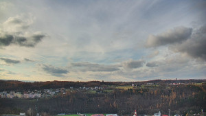 Skiareál Hlubočky - Horní část sjezdovky skiareálu Hlubočky - 18.11.2025 v 13:55