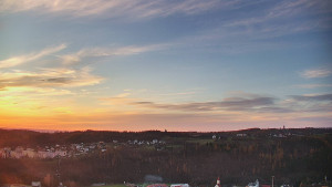 Skiareál Hlubočky - Horní část sjezdovky skiareálu Hlubočky - 18.11.2025 v 15:55