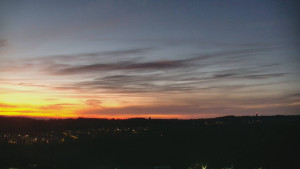 Skiareál Hlubočky - Horní část sjezdovky skiareálu Hlubočky - 18.11.2025 v 16:45