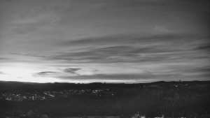 Skiareál Hlubočky - Horní část sjezdovky skiareálu Hlubočky - 18.11.2025 v 16:55