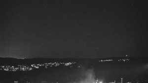 Skiareál Hlubočky - Horní část sjezdovky skiareálu Hlubočky - 18.11.2025 v 19:55