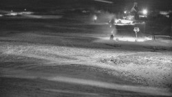 Horní část sjezdovky skiareálu Hlubočky