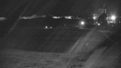 Horní část sjezdovky skiareálu Hlubočky