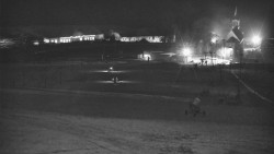 Horní část sjezdovky skiareálu Hlubočky