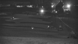 Horní část sjezdovky skiareálu Hlubočky