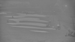 Horní část sjezdovky skiareálu Hlubočky