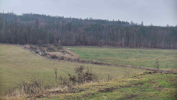 Horní část sjezdovky skiareálu Hlubočky