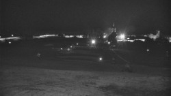 Horní část sjezdovky skiareálu Hlubočky