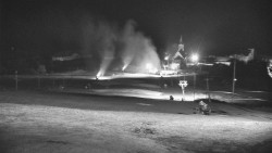 Horní část sjezdovky skiareálu Hlubočky