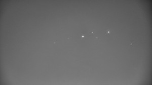 Skiareál Hlubočky - Horní část sjezdovky skiareálu Hlubočky - 19.12.2025 v 00:45