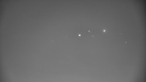 Skiareál Hlubočky - Horní část sjezdovky skiareálu Hlubočky - 19.12.2025 v 01:20