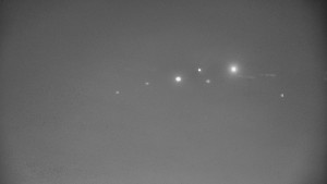 Skiareál Hlubočky - Horní část sjezdovky skiareálu Hlubočky - 19.12.2025 v 01:30