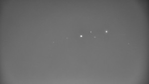 Skiareál Hlubočky - Horní část sjezdovky skiareálu Hlubočky - 19.12.2025 v 02:15