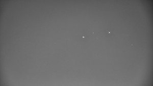 Skiareál Hlubočky - Horní část sjezdovky skiareálu Hlubočky - 19.12.2025 v 02:25