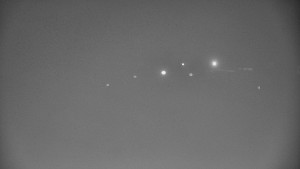 Skiareál Hlubočky - Horní část sjezdovky skiareálu Hlubočky - 19.12.2025 v 02:40