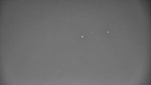 Skiareál Hlubočky - Horní část sjezdovky skiareálu Hlubočky - 19.12.2025 v 03:15