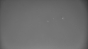 Skiareál Hlubočky - Horní část sjezdovky skiareálu Hlubočky - 19.12.2025 v 03:40