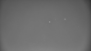 Skiareál Hlubočky - Horní část sjezdovky skiareálu Hlubočky - 19.12.2025 v 03:45