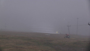 Skiareál Hlubočky - Horní část sjezdovky skiareálu Hlubočky - 19.12.2025 v 07:20