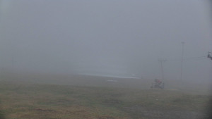 Skiareál Hlubočky - Horní část sjezdovky skiareálu Hlubočky - 19.12.2025 v 07:30