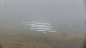 Skiareál Hlubočky - Horní část sjezdovky skiareálu Hlubočky - 19.12.2025 v 08:20