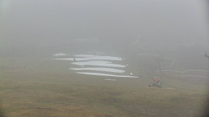 Skiareál Hlubočky - Horní část sjezdovky skiareálu Hlubočky - 19.12.2025 v 09:00