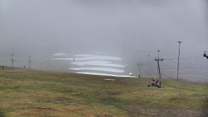 Skiareál Hlubočky - Horní část sjezdovky skiareálu Hlubočky - 19.12.2025 v 09:55