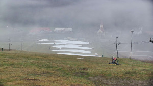 Skiareál Hlubočky - Horní část sjezdovky skiareálu Hlubočky - 19.12.2025 v 10:05