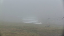 Horní část sjezdovky skiareálu Hlubočky