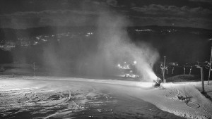 Skiareál Hlubočky - Horní část sjezdovky skiareálu Hlubočky - 31.12.2025 v 01:30 Skiareál Hlubočky - Horní část sjezdovky skiareálu Hlubočky - 31.12.2025 v 01:30