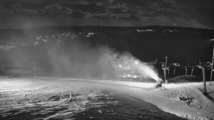 Skiareál Hlubočky - Horní část sjezdovky skiareálu Hlubočky - 31.12.2025 v 02:10 Skiareál Hlubočky - Horní část sjezdovky skiareálu Hlubočky - 31.12.2025 v 02:10