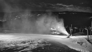 Skiareál Hlubočky - Horní část sjezdovky skiareálu Hlubočky - 31.12.2025 v 03:15 Skiareál Hlubočky - Horní část sjezdovky skiareálu Hlubočky - 31.12.2025 v 03:15